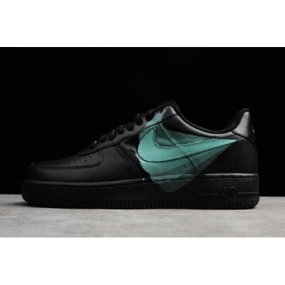 Nike Erkek Air Force 1 '07 Siyah / Yeşil Kaykay Ayakkabı Türkiye - KJBDI61Y